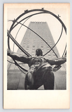 Atlas Statue International Building Rockefeller Center New York City Postcard picture