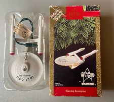 1991 Hallmark Keepsake Ornament Star Trek STARSHIP ENTERPRISE 25 Anniversary picture
