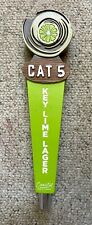 Cat 5 Key Lime Lager tap handle picture