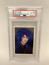 1985 Boy George Panini Smash Hits Collection # PSA Music Rookie Card Concert picture