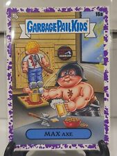 2020 Topps Garbage Pail Kids 35th Anniversary Purple Max Axe Near Mint picture