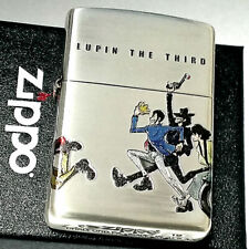 Zippo Lupin 3 The Third Chase 4 Sided Continuous Processing Silver Lighter Japan picture