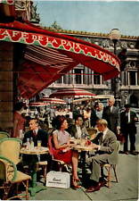 Paris, Café de la Paix, Opera Square, Opera Garnier Postcard picture