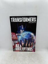 Transformers Volume 10 All Hail Optimus Prime (2016) IDW Paperback Graphic Novel picture