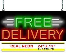 Free Delivery Neon Sign | Jantec | 24