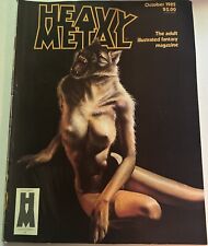 Heavy Metal V. 6 #7 October 1982 The Adult Illustrated Fantasy Magazine picture