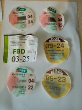 Job Lot of Old Tax Disc Rep Of  Ireland Irish  picture