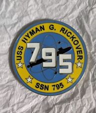 USS Hyman G. Rickover SSN 709/795 US Navy Submarine Challenge Coin picture