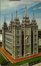 Postcard UT Salt Lake City; The Mormon Temple 1972 At picture