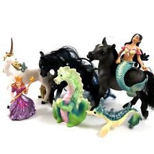 Breyer Horses Schleich Mermaid Papo Unicorn Fairy Dragon Figures & More (7 Pcs) picture