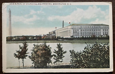 Postcard Bureau of Engraving and Printing Washington DC Vintage White Border picture