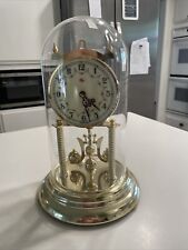 Vintage Elgin Torsion Pendulum Clock Made in Japan Golden picture