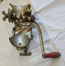 Vintage Montgomery Wardway No. 2 Crank Iron Meat Food Grinder Opens for Cleaning picture