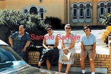 1959 KodaChrome Slide Tarpon Springs FL in Front of Greek Church picture