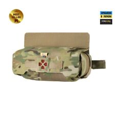 Elite Multicam Horizontal Medical Pouch - Space-Efficient First Aid Solution picture