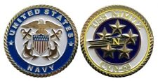USS Nimitz CVN-68 Officer Challenge Coin picture