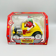 M&M's Rebel Without A Clue Yellow Hot Rod Car Candy Dispenser PLEASE READ picture