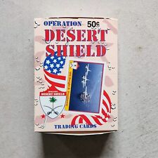 1991 Operation Desert Shield Full Trading Card Wax Box 36 Packs Pacific-unopened picture