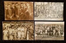 c.1905 RPPC Real Life Photo Postcards - Groups - Options - Select Individually picture