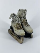 Vintage Popular Imports Antique Style Ice Skating Shoes Figurine picture