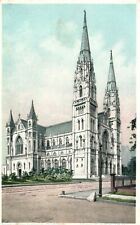 Vintage Postcard Historical Church Religious Building Worship Parish Cathedral picture