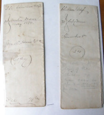 2368:: PAIR of SIGNED Curcuit Court Documents 9 MAY 1890 Nelson County Virginia picture
