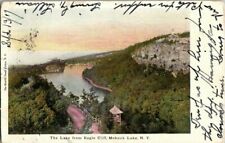1907. THE LAKE FROM EAGLE CLIFF, MOHONK LAKE, NY. POSTCARD SC6 picture