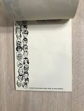 1964 ORIGINAL MMMS MARVEL FAN CLUB COMPLETE SCRIBBLE NOTEPAD RARE MARVELMANIA picture
