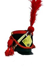 Best Hat -French Napoleonic Shako Helmet, Shako HELMET With Red Plume & Cord picture