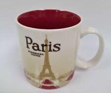 Starbucks Paris France Eiffel Tower Global Icon Collection Coffee Mug Cup 16 oz picture