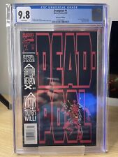 Deadpool #1 CGC 9.8 NEWSSTAND EDITION Marvel 1993 Embossed 1st Solo Deadpool🔑 picture