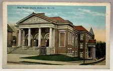 First Baptist Church, Richmond, Kentucky KY Vintage Postcard picture