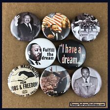 Martin Luther King MLK -1” Buttons- 8 Pack picture