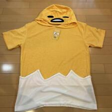 Sanrio Gudetama T-Shirt with hood Pile fabric Cosplay Yellow size L Sanrio picture