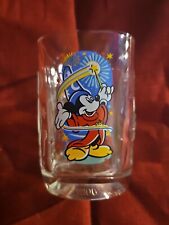  WALT DISNEY WORLD MCDONALD'S 2000 GLASS WITH MICKEY MOUSE WIZZARD picture