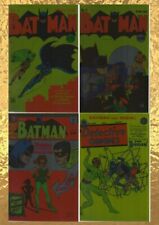Batman #1, 5 & 181 Detective Comics #140 - Lot of 4 All Foil Facsimiles  All NM+ picture