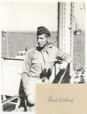 General Mark Clark- Signed Index Card (Youngest 4-Star General in WWII) picture