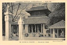 Paris 1931 Colonial Expo, Indo-China Pavilion of Annam, 1931 Postcard, Unused picture