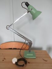 Herbert Terry Early 2 Step 1227 Anglepoise Lamp  Green / Chrome - Late 1930's picture