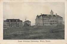 Postcard Texas Christian University Waco Texas Tx McLennan County Early 1900s picture