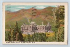 1952 Fairmont Banff Springs Hotel National Park Alberta Canada Scottish Baronial picture