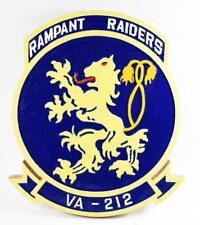 VA-212 Rampant Raiders Plaque, 14