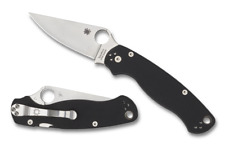 Spyderco Knives Para Millitary 2 Black G-10 CPM-S45VN Stainless C81GP2 Knife picture