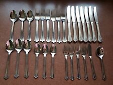 Oneida USA 28pc Set Stainless Steel Flatware picture
