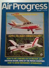 AIR PROGRESS SEPT 1974 Aviation Mag FRENCH RALLYE Piper Cessna Beech ADS picture