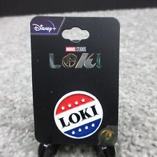 Marvel Loki Pin Collectible Enamel Metal Loki For President Disney Plus New picture