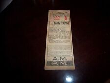25 COMPLETE UNUSED TRANSFERS NYC BUS LORIMER ST. SAINT JOHNS PL BROOKLYN NY 1982 picture