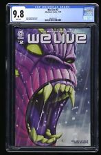 We Live #2 CGC NM/M 9.8 White Pages Inaki Miranda Cover AfterShock picture