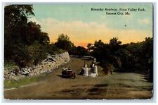 Kansas City Missouri MO Postcard Roanoke Roadway Penn Valley Park c1910s Antique picture