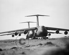 C-5 Galaxy Transport Aircraft 1995 Photograph Military Cairo Egypt 8X10 Print picture